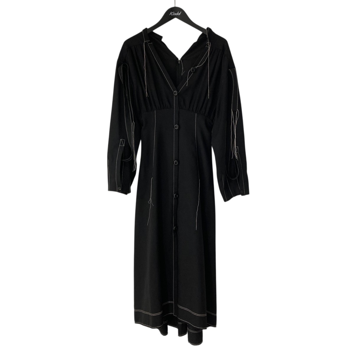 【中古】 IRENE　 Stitch Dress ワンピース 21S85012 ブラック サイズ：36 【090226】（アイレネ）