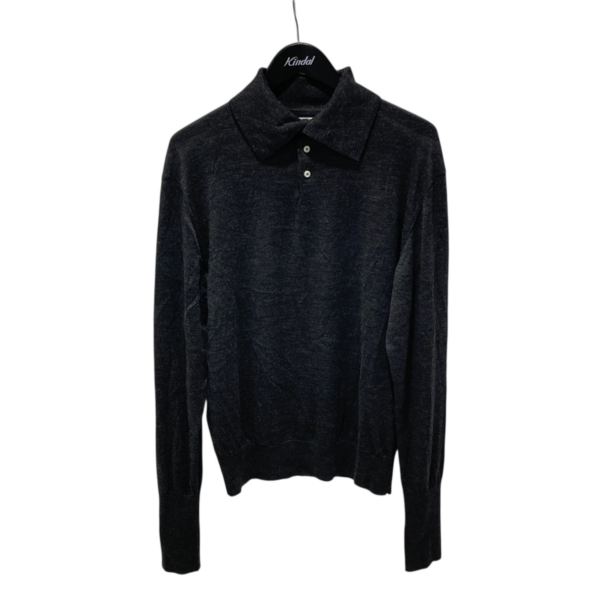 【中古】 MAATEE＆SONS POLO TURTLE SWEATER タートルネックニット MT2303-0102 グレー サイズ：3 【価格見直し】