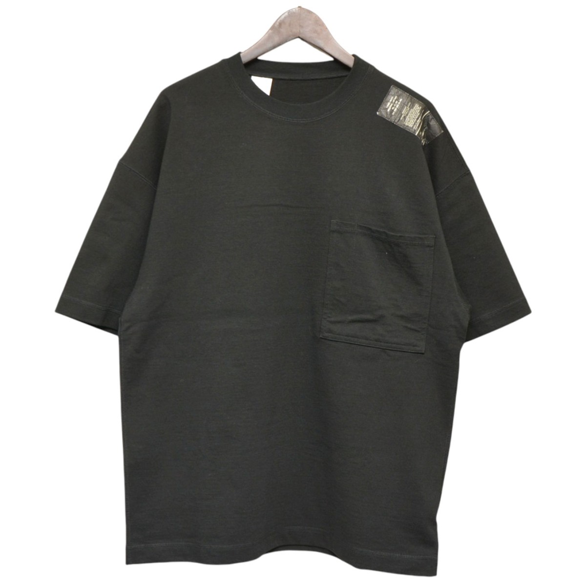 【中古】 N．HOOLYWOOD　 オーバーサイズポケットＴシャツ　9242-CS50-011 ブラック サイズ：36 【090226】（エヌハリウッド）