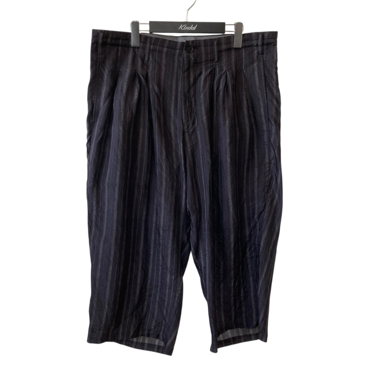 【中古】 Yohji Yamamoto pour homme　 イージーパンツ HP-P20-490 ネイビー サイズ：3 【090226】（ヨウジヤマモトプールオム）