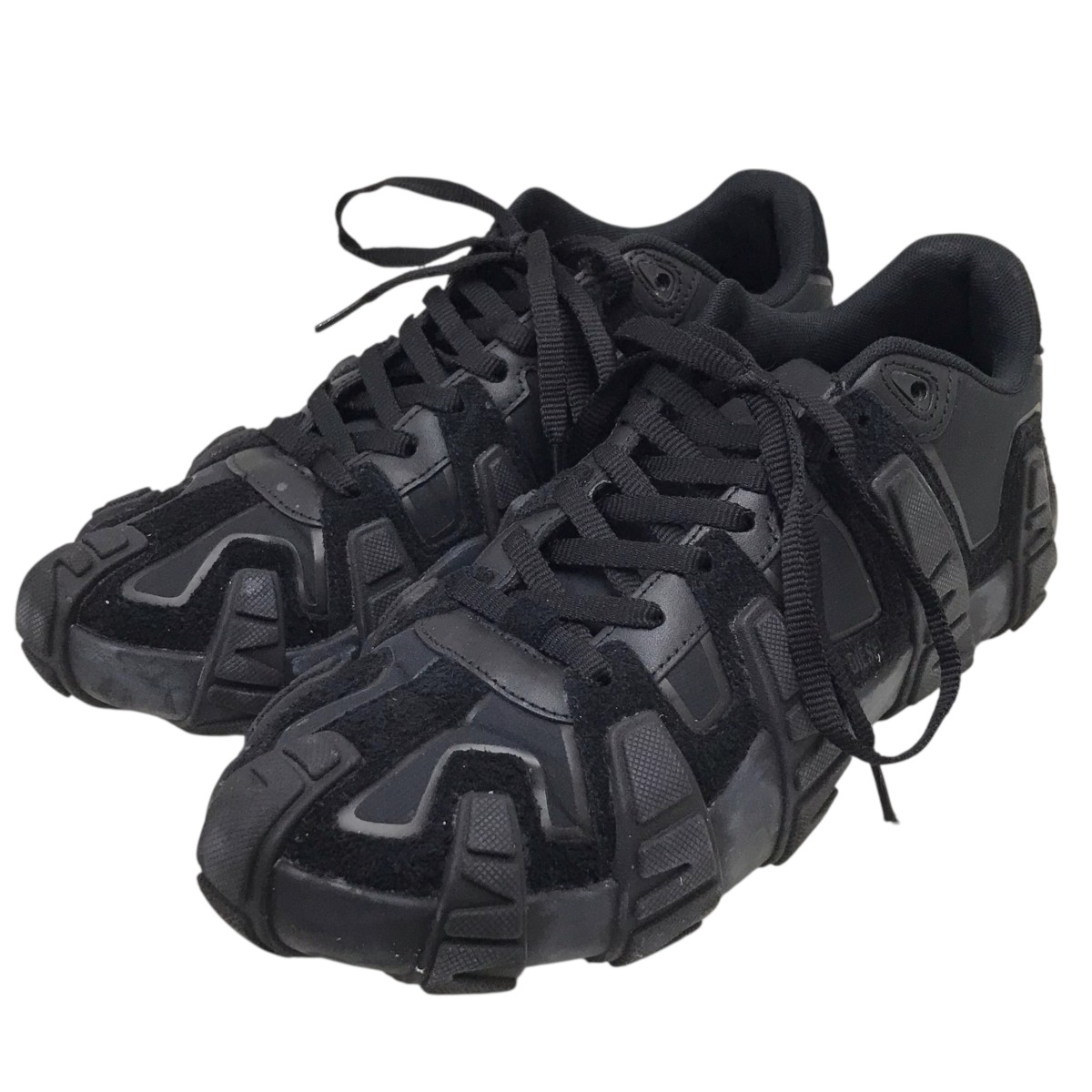 【中古】 DIESEL S-D-GRIFFE LOW ローカットスニーカー ブラック サイズ:29cm 【価格見直し】