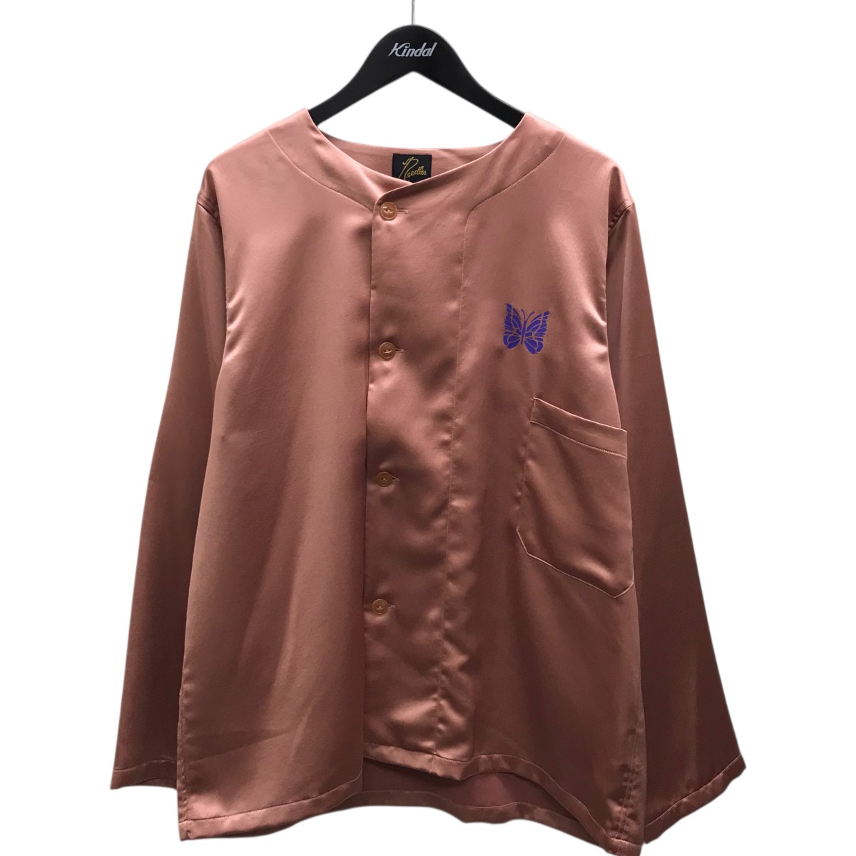 【中古】 Needles　 長袖シャツ オレンジ サイズ：M 【100226】（ニードルズ）
