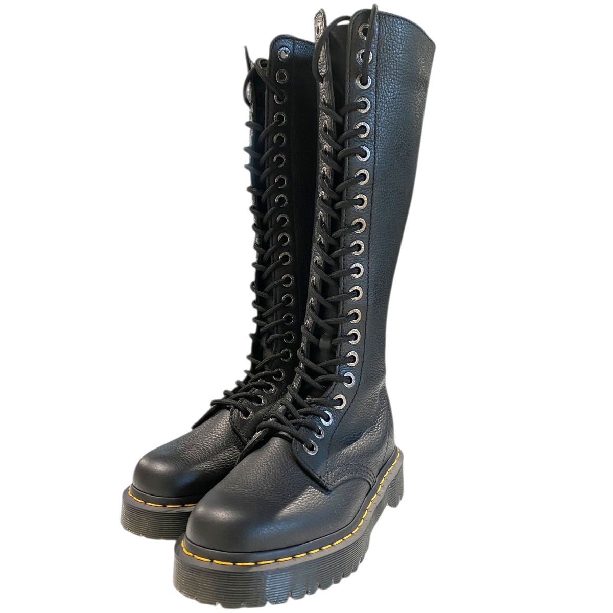 【中古】 Dr．Martens　 1B60 BEX 20 ボールロングブーツ靴 ブラック サイズ：UK4(23cm) 【090226】（ドクターマーチン）
