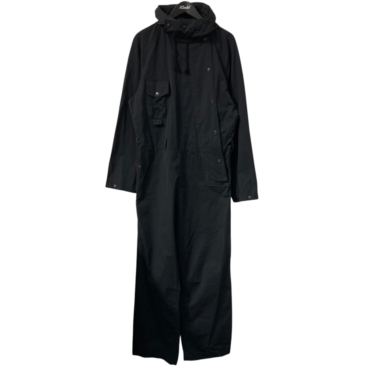 【中古】 YOKE 24AW MILITARY JUMP SUIT オールインワン YK23FW0532AO ブラック サイズ:2 【価格見直し】