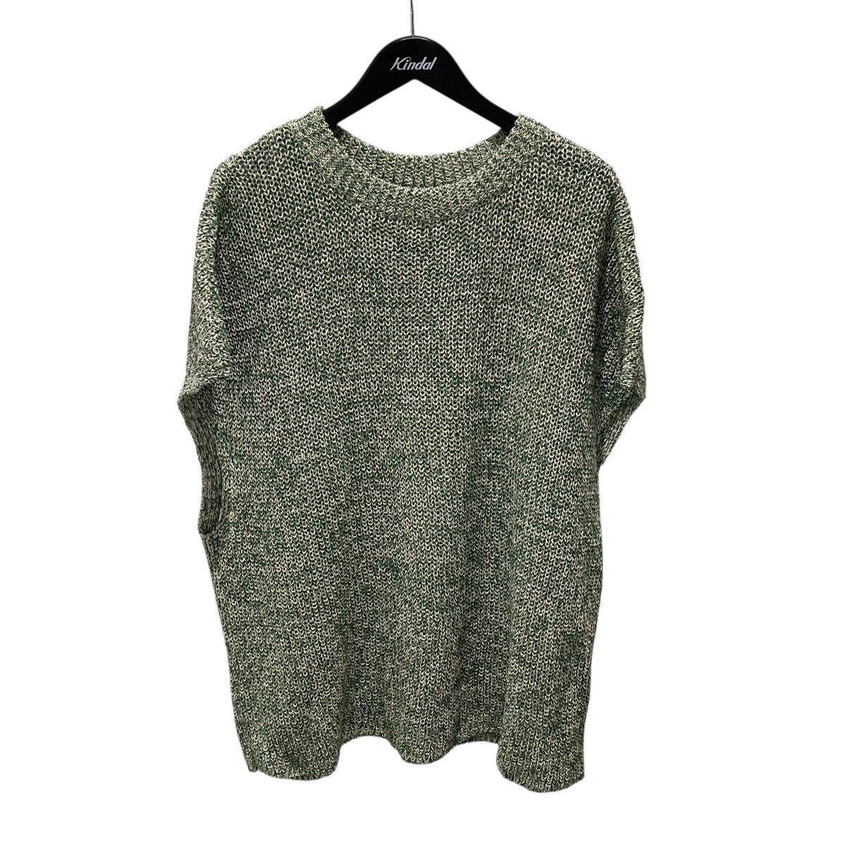 【中古】 SHINYA KOZUKA Summer Knit ニットベスト 2101SK52 グリーン サイズ：Free 【価格見直し】