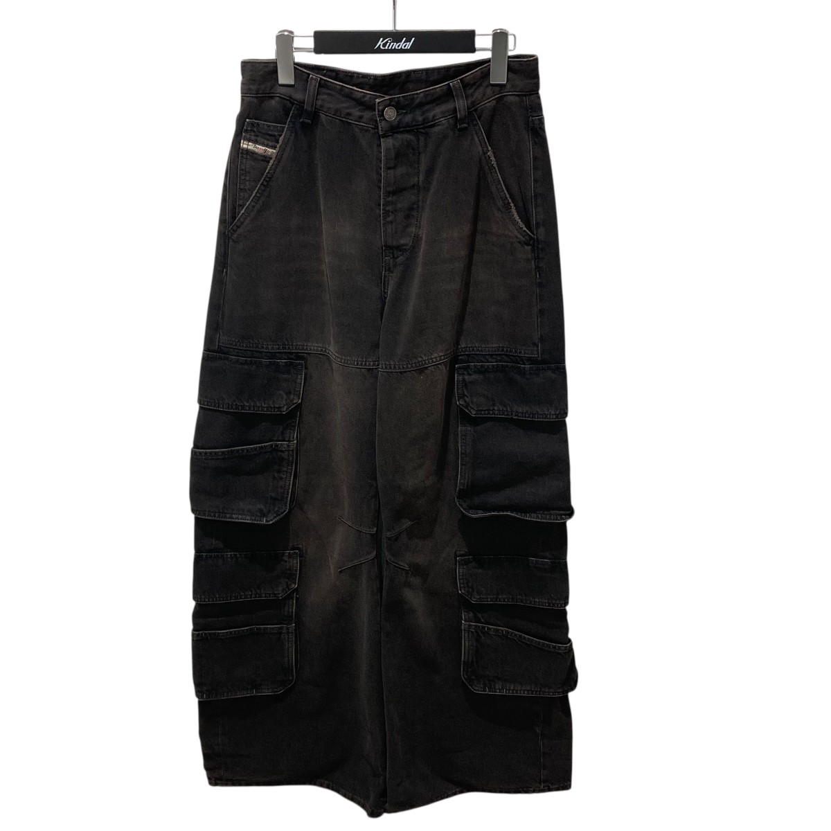 【中古】 DIESEL　 D-SIRE-CARGO-D デニムパンツ a13316 ブラック サイズ：W25 【100226】（ディーゼル） 20,838円
