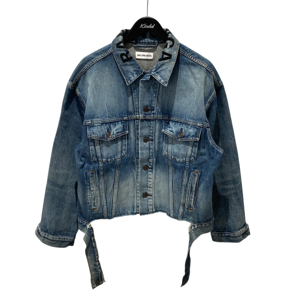 楽天市場】【中古】 バレンシアガ デニムパデッドジャケット 681689