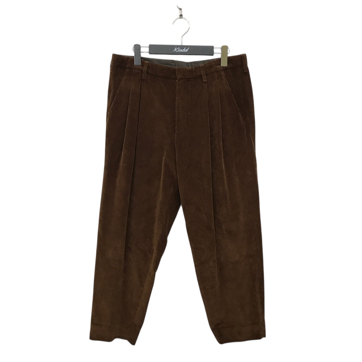 楽天市場】Kolor カラー 22AW コーデュロイパンツ 2 ブラウン 【中古