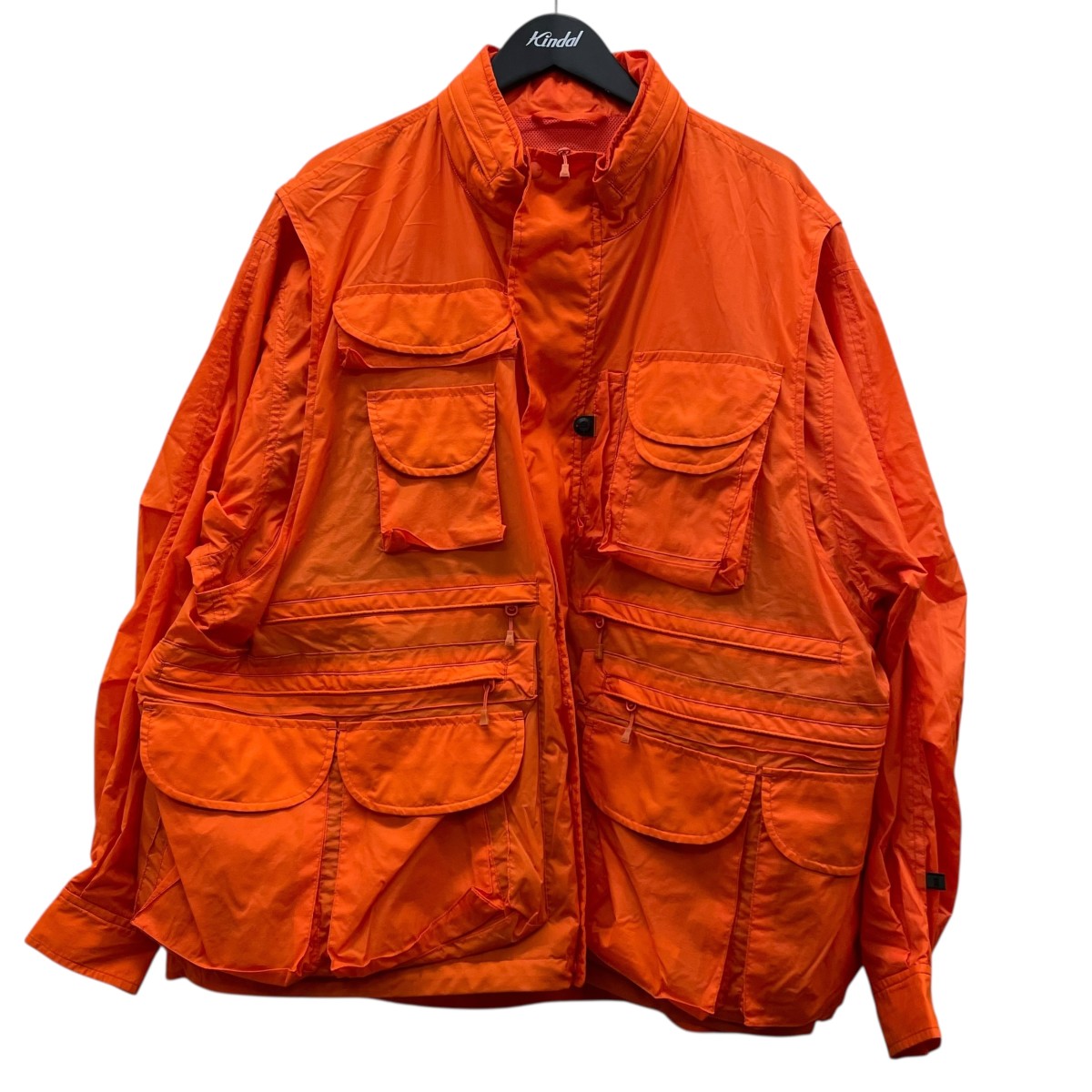 【中古】 DAIWA PIER39 TECH 2WAY PERFECT FISHING JACKET フィッシングジャケット BJ-28023 オレンジ サイズ：L 【価格見直し】 18,645円