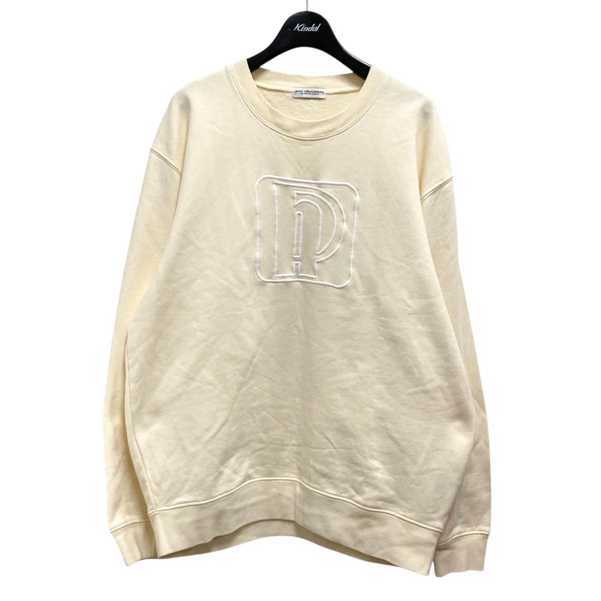 【中古】 DICH HENDERSON　 プルオーバースウェット アイボリー 【110226】（ディッチ ヘンダーソン）