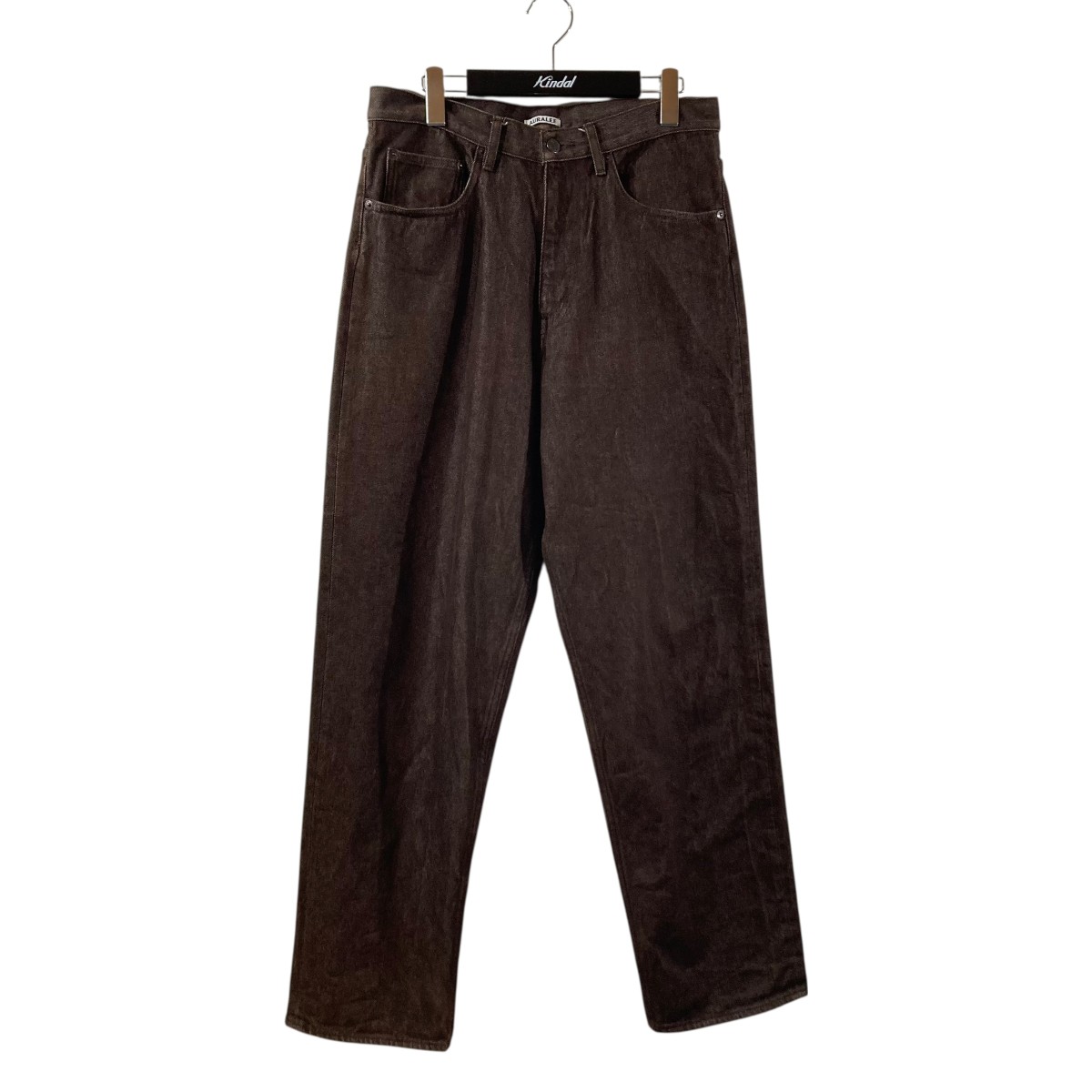 楽天市場】【中古】 AURALEE (オーラリー) SILK DENIM WIDE PANTS