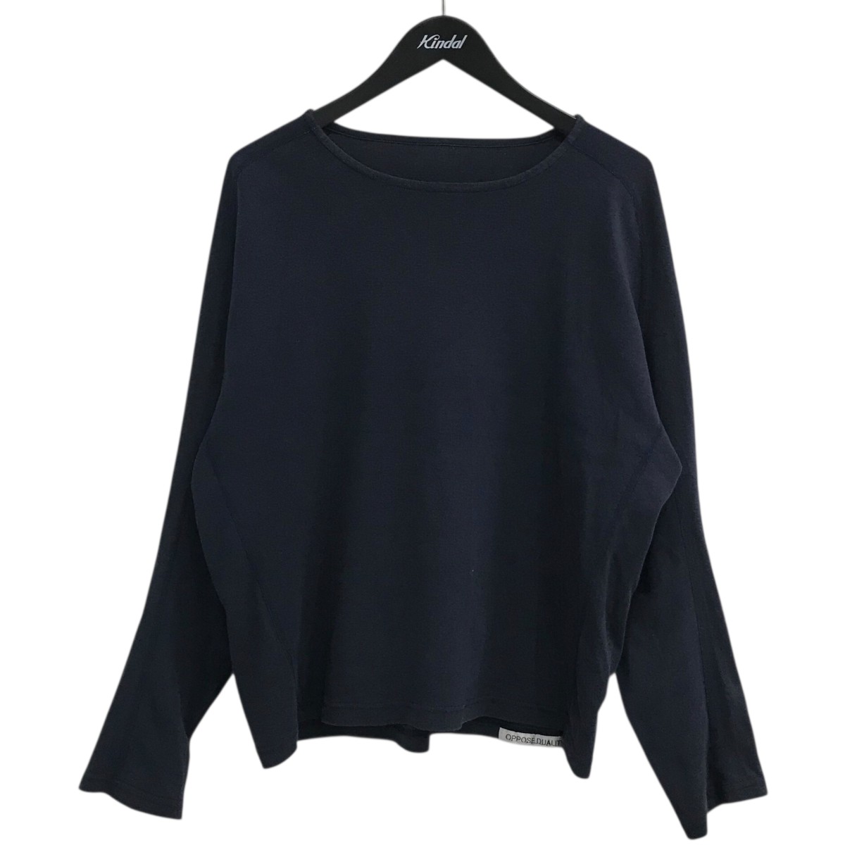 【中古】OPPOSE DUALITY 「Long Sleeve T-shirts Cotton」 長袖カットソー OD4001CAS 米国海軍 大いさ：44 【120226】（オポーズ デュアリティ） メンズファッション-トップス-Tシャツ・カットソー