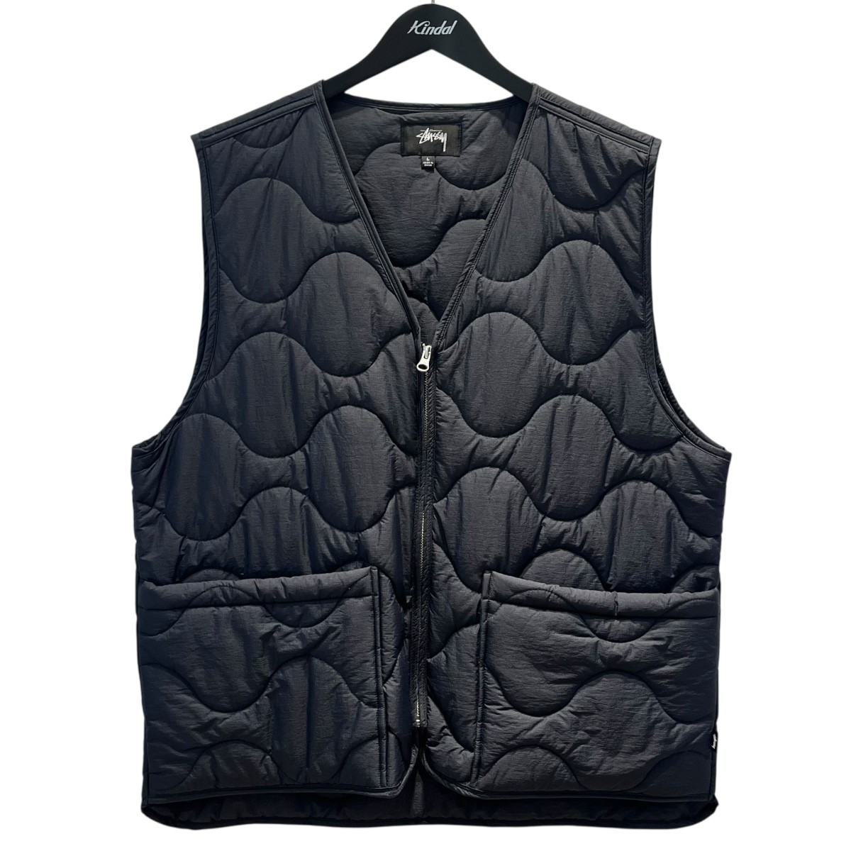 楽天市場】【中古】STUSSY | ステューシー キルティングベスト 115637