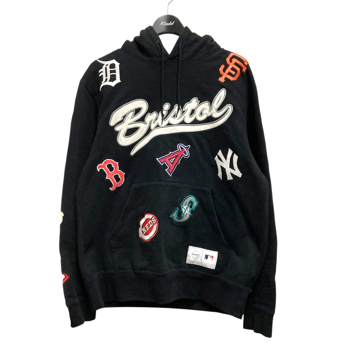 【中古】\u003cBR\u003eF．C．R．B．\u003cBR\u003eMLB TOUR ALL TEAM SWEAT HOODIE ティーシャツパーカー FCRB 212018 黒いこと 大きさ：M\u003cBR\u003e【必要経費思いかえす】