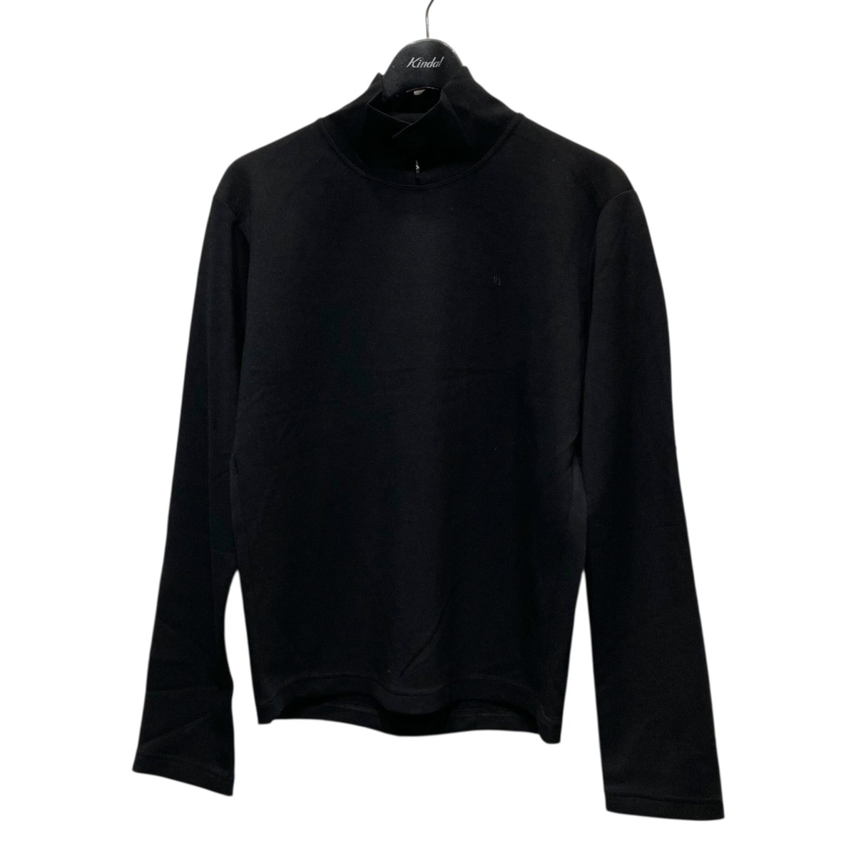 【中古】 th products　 25AW Stand Collar Turtleneck Top ハイネックカットソー 2502-T59-209 ブラック サイズ：1 【120226】（ティーエイチプロダクツ）