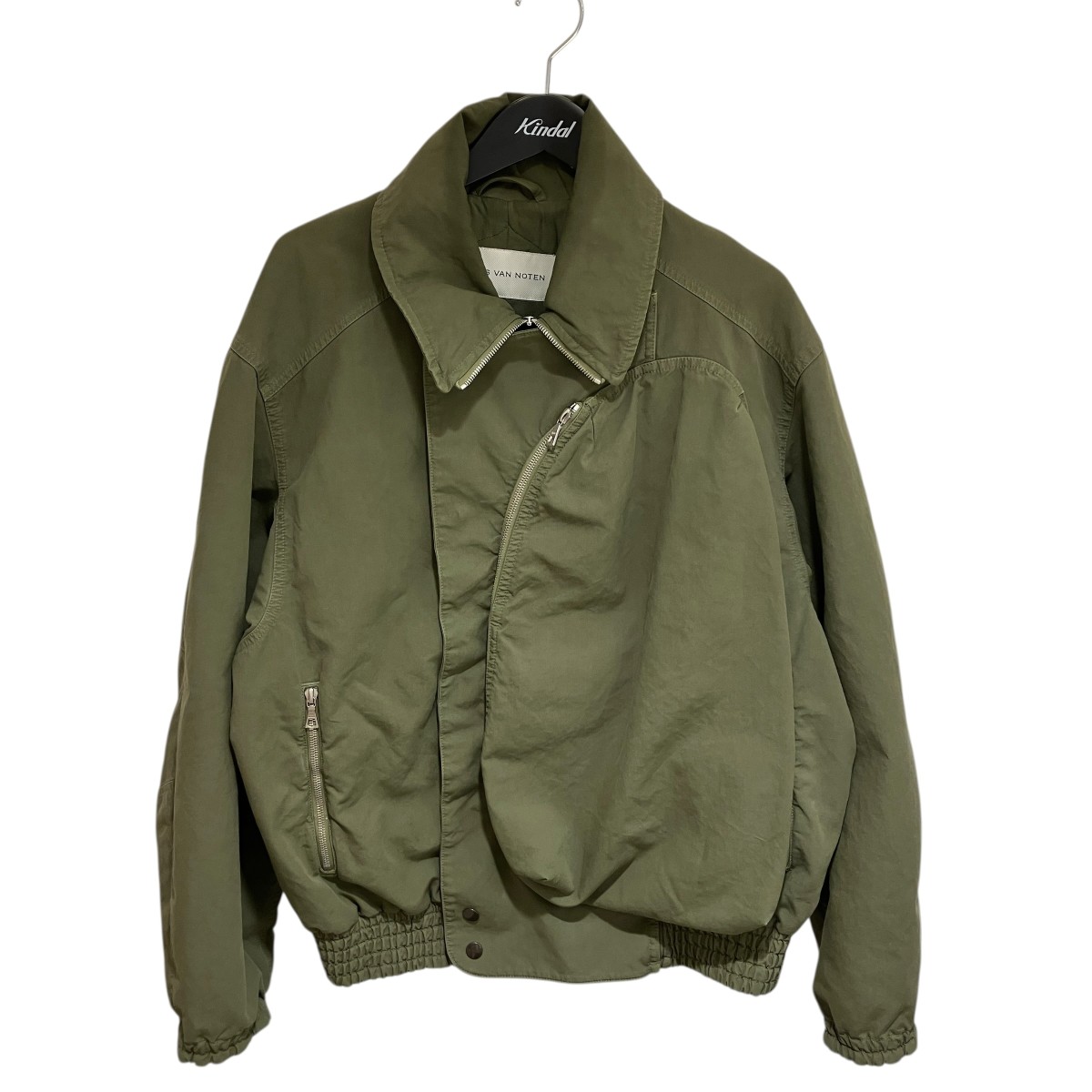 【中古】DRIES VAN NOTEN 24AW Viller Double Weeve Jacket ジャケット 242-020502 カーキ サイズ:M 【120226】(ドリスヴァンノッテン)|ブランド古着のカインドオル