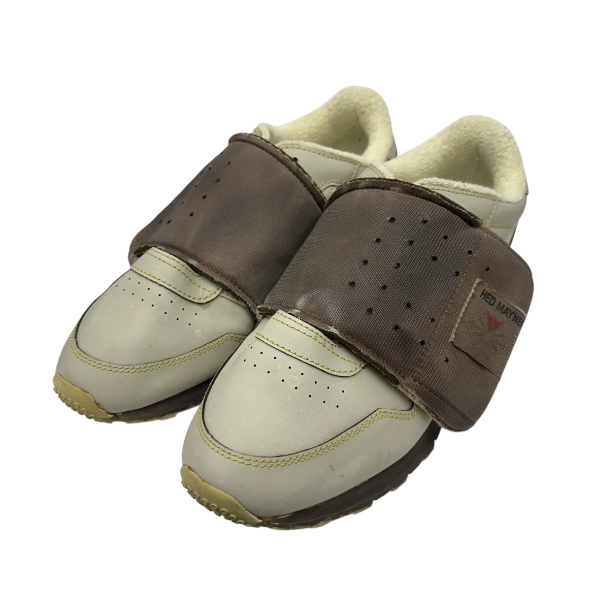 【中古】 REEBOK×Hed Mayner　 スニーカー ベージュ×ブラウン サイズ：42(約26cm) 【160426】（リーボック×ヘドメイナー） 9,979円