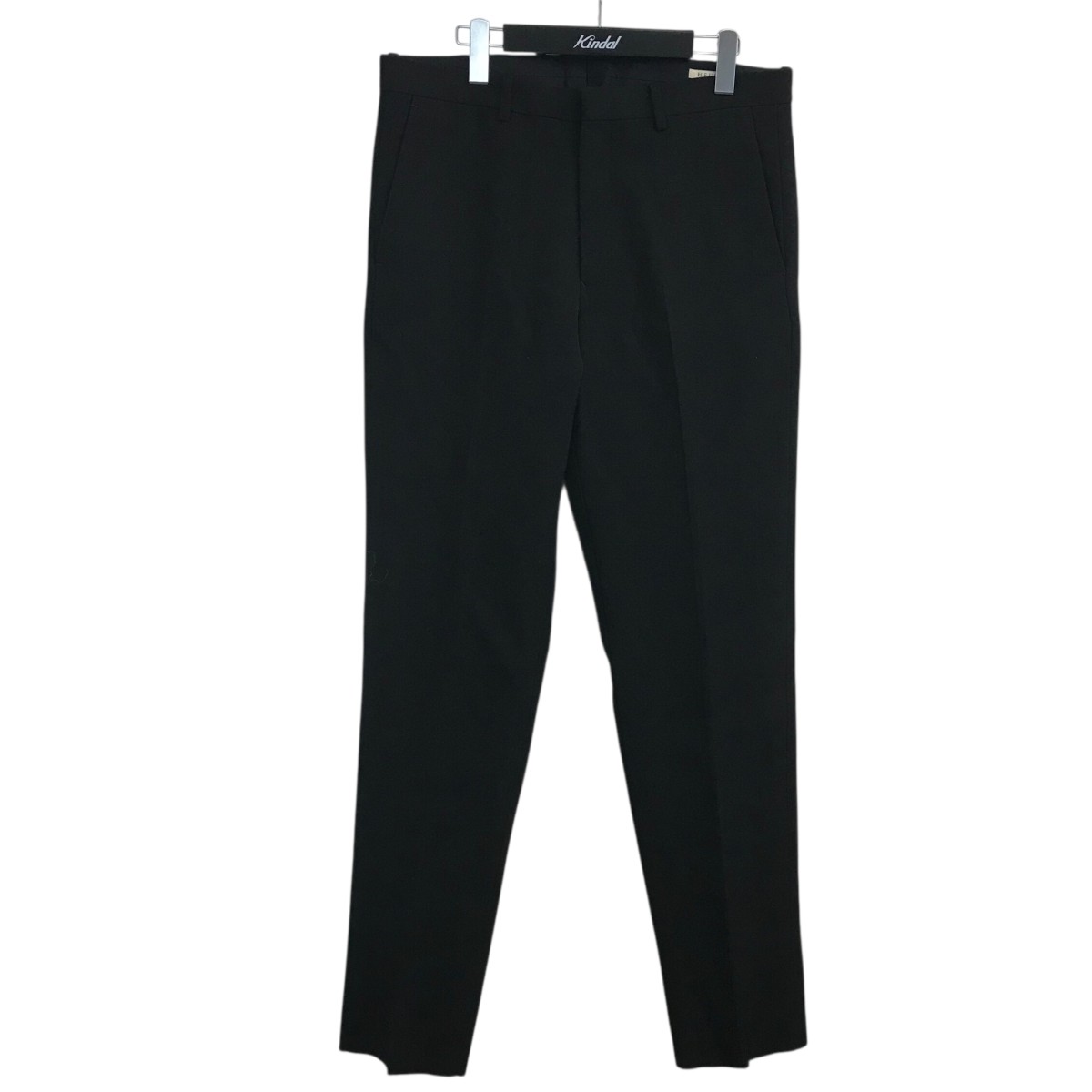 【中古】\u003cBR\u003eHUGEN\u003cBR\u003eスラックス TROUSER002 黒いこと 大きさ：3\u003cBR\u003e【通貨価値思いなおす】