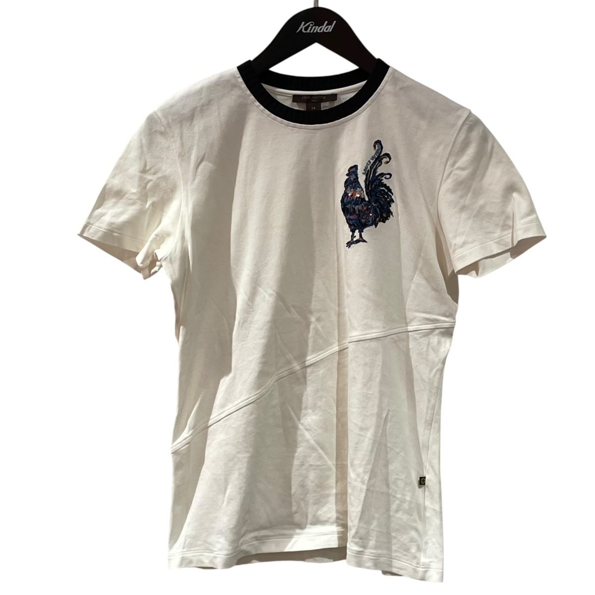 【中古】 LOUIS VUITTON 半袖Tシャツ RW152A F8TS05JGW ホワイト サイズ：M 【価格見直し】 12,184円