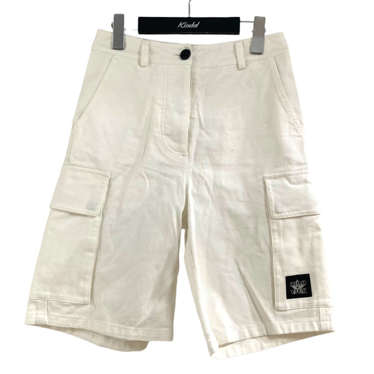 【中古】\u003cBR\u003eChristian Dior\u003cBR\u003eカーゴショートパンツ 247P41A3339 白いこと 大きさ：36\u003cBR\u003e【通貨価値思いなおす】