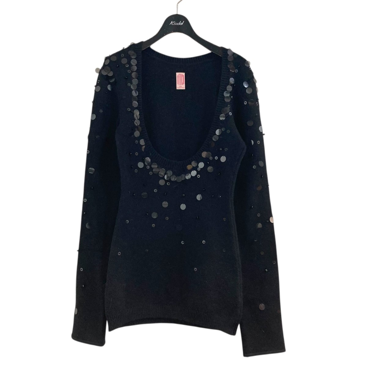 m*o様 フェティコ fetico FLARED SLEEVE KNIT TOP 【公式通販】