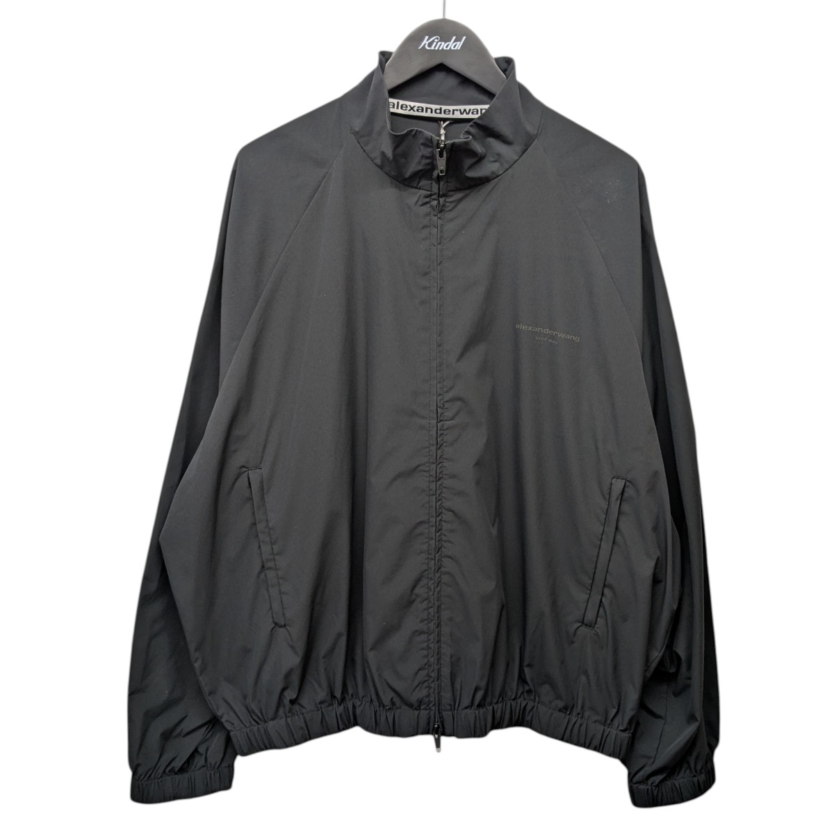 【中古】 ALEXANDER WANG 「TECH TRACK JACKET」テックトラックジャケット ブラック サイズ：M 【価格見直し】