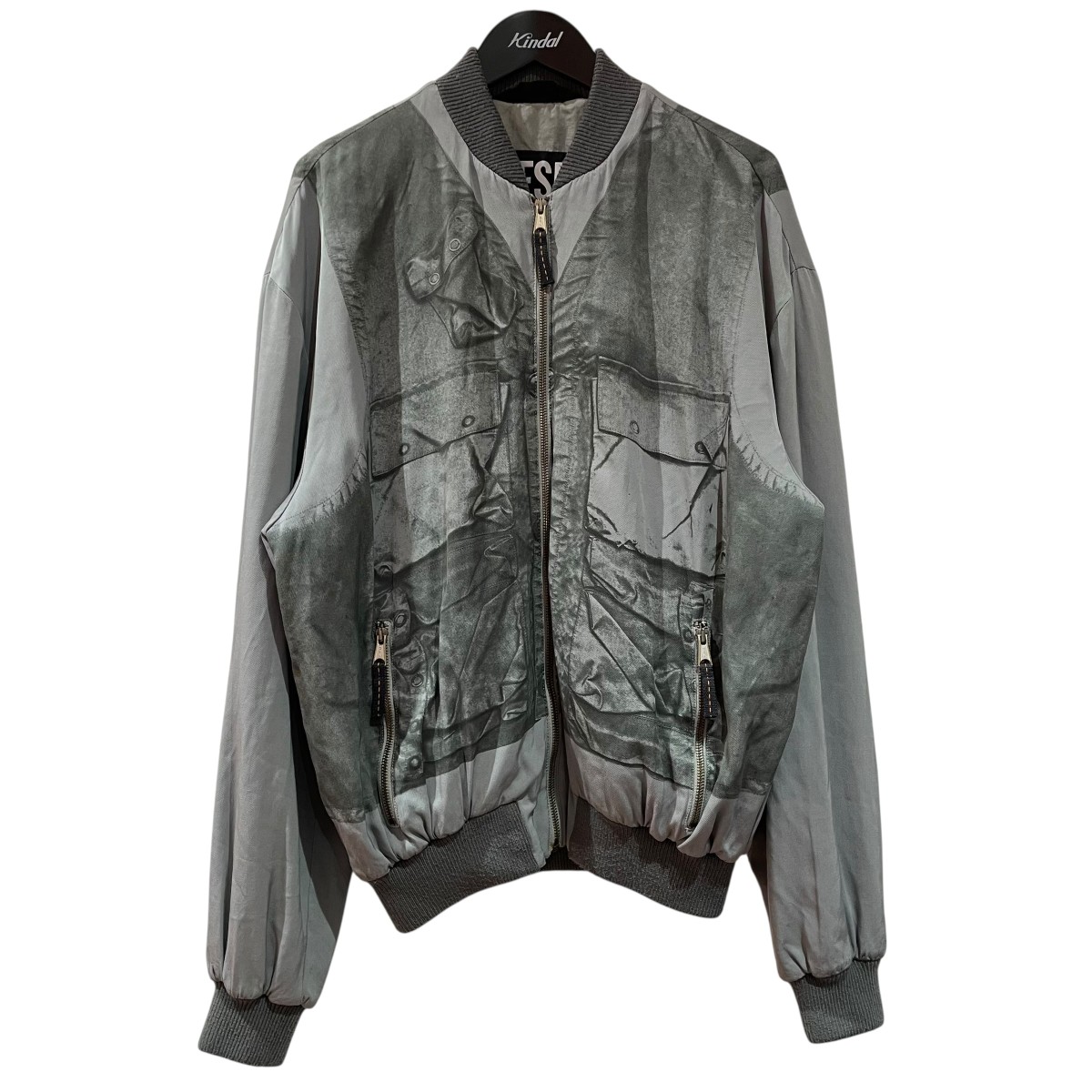 【楽天市場】【中古】DIESEL J-CORIM ジップブルゾン A07260 グレー サイズ：S 【140226】（ディーゼル）：ブランド ...