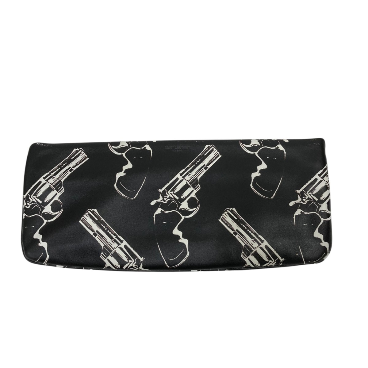 【中古】<br>Saint Laurent Paris<br>クラッチバッグ VLRS366527 ブラック<br>【価格見直し】