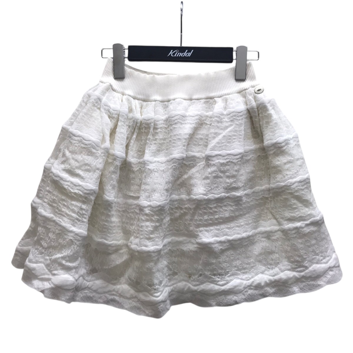 【中古】 CHANEL　 スカート ホワイト サイズ：34 【150226】（シャネル）