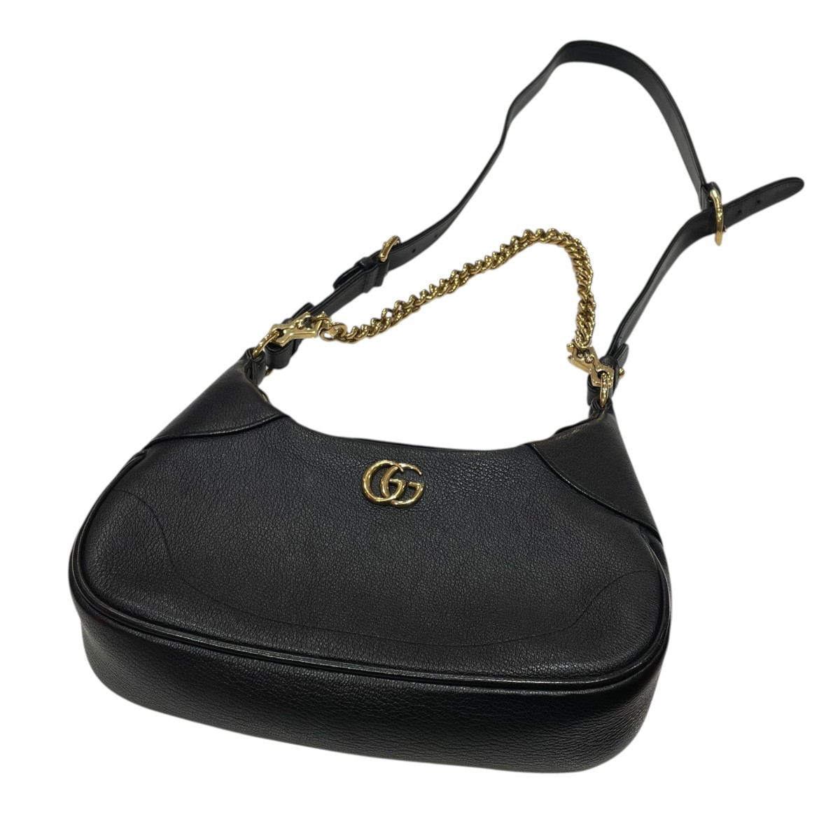 【中古】 GUCCI　 アフロディーテ スモール ショルダーバッグ F039407877 ブラック 【040426】（グッチ）