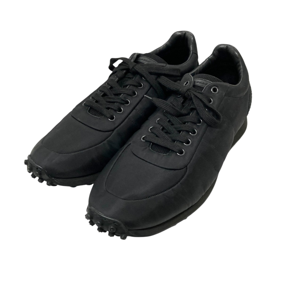 【中古】 BURBERRY　 ローカットスニーカー ITLE0SH074CAS ブラック サイズ：46 【160226】（バーバリー）