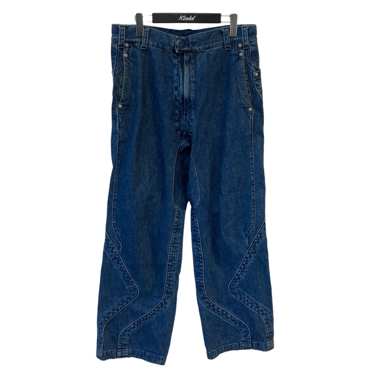 【中古】 JIAN YE　 25SS BANYONGJIU PT デニムパンツ JI-25ss-pt01 ブルー サイズ：L 【170226】（ジェンイェ） 21,556円