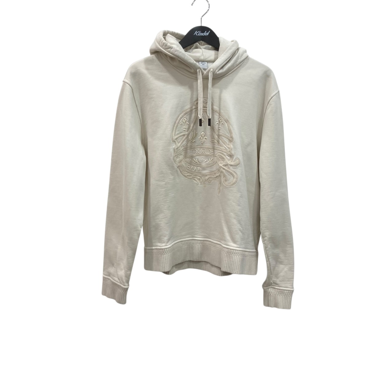 【中古】<br>Berluti<br>パーカー アイボリー サイズ：XL<br>【価格見直し】