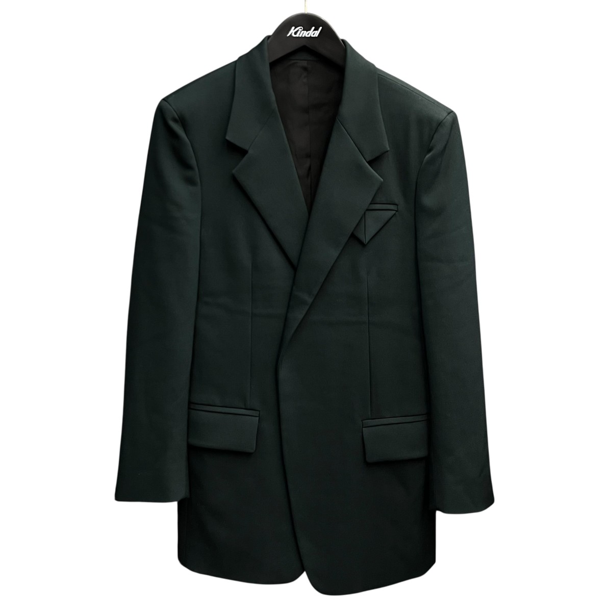 【中古】 BOTTEGA VENETA テーラードジャケット 708835 V19M0 ダークグリーン サイズ：36 【価格見直し】