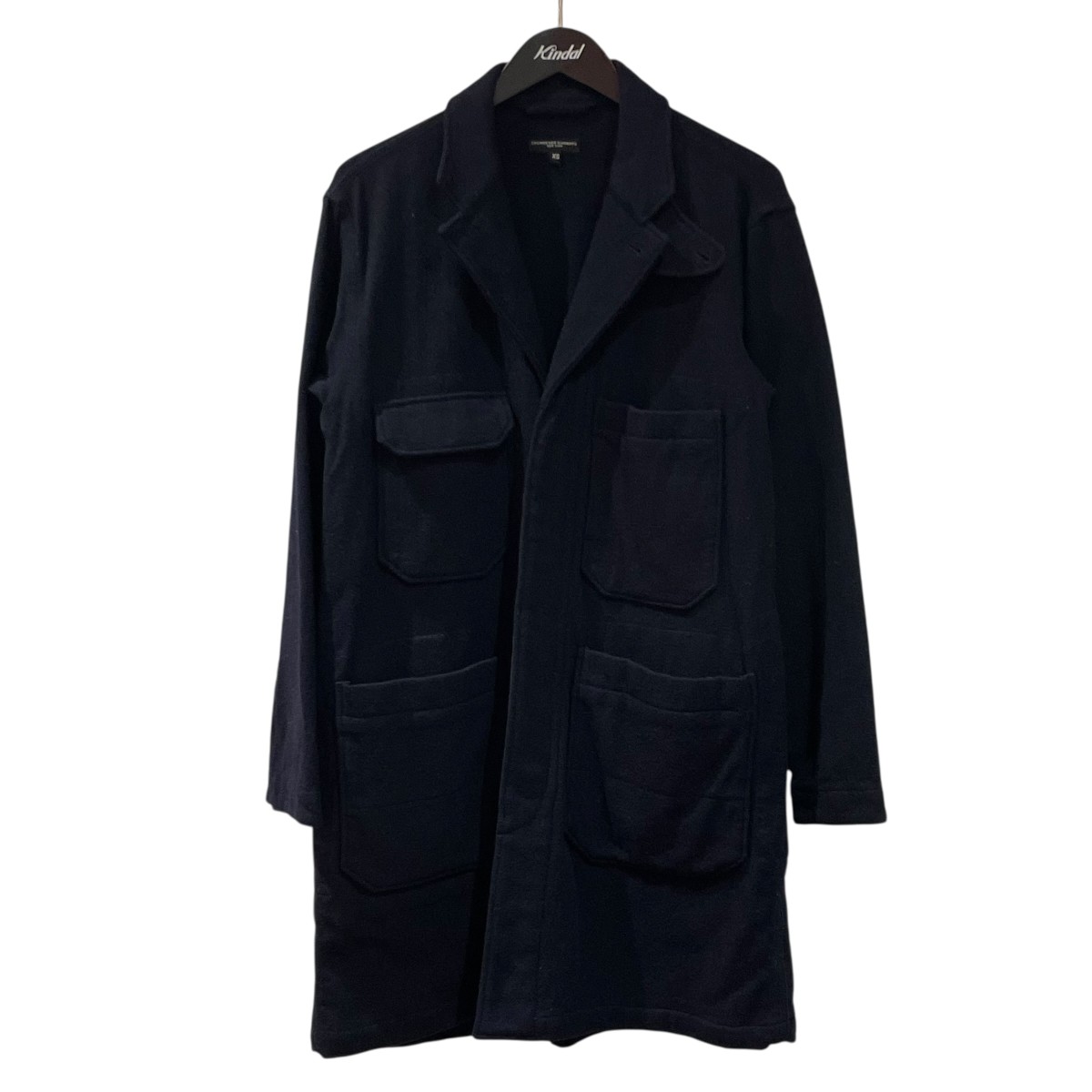 【中古】Engineered Garments コート ネイビー サイズ:XS 【270626】(エンジニアドガーメンツ)|ブランド古着のカインドオル