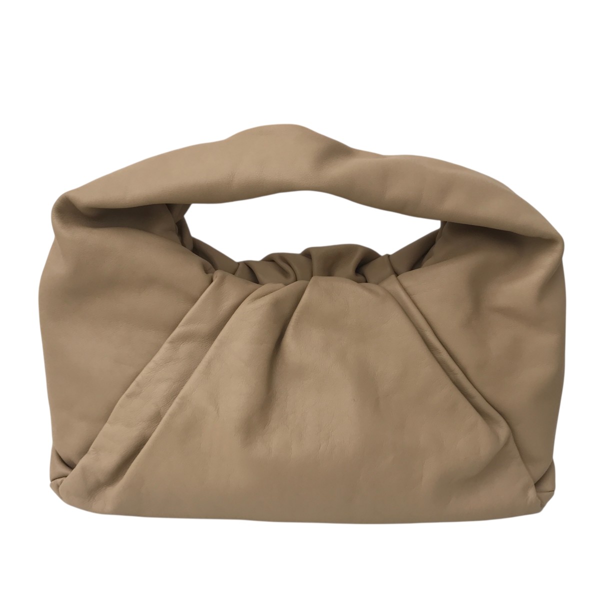 【中古】BOTTEGA VENETA 壱ショルダーバッグ 610524 ベージュ 【170226】（ボッテガヴェネタ）