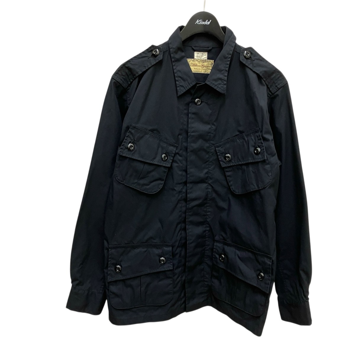 【中古】 Buzz Rickson’s WILLIAM GIBSON 長袖シャツ BR14975 ブラック サイズ：XL 【価格見直し】