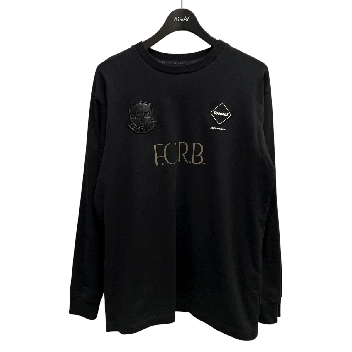 【中古】 F．C．R．B． 長袖Tシャツ FCRB-252099 ブラック サイズ：M 【価格見直し】