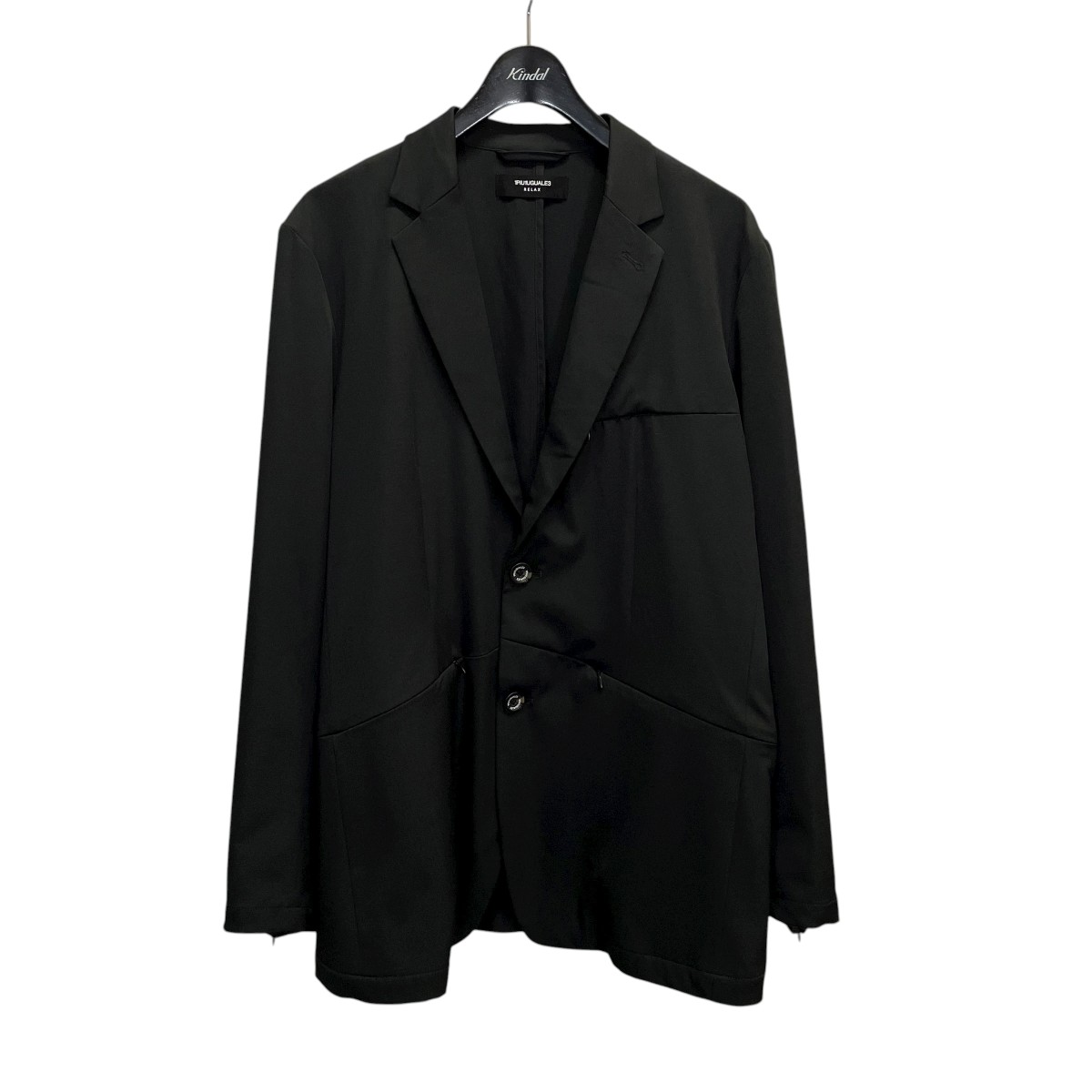 【中古】 1piu1uguale3 relax　 ジャケット ブラック サイズ：XXL 【170226】（ウノピゥウノウグァーレトレリラックス）