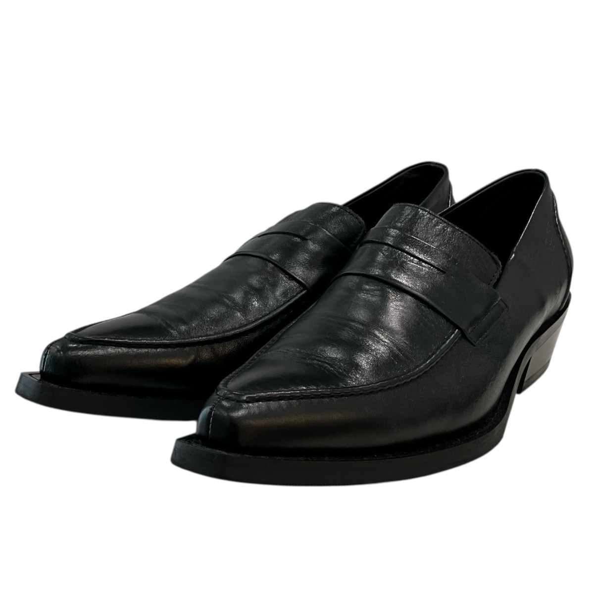【中古】\u003cBR\u003eOUR LEGACY\u003cBR\u003e25SS 「CYPHER LOAFER」 置き目毛革 A2257SSB 黒いこと 大きさ：44\u003cBR\u003e【通貨価値思いなおす】