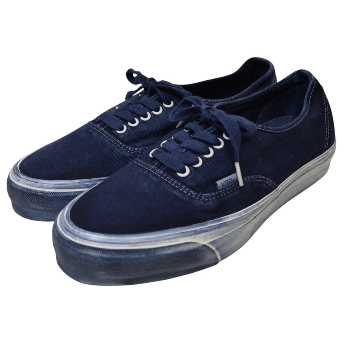 【中古】 VANS　 AUTHENTIC REISSUE 44 LX Dip Dye Dress Blues オーセンティック VN000CQALKZ ブルー サイズ：US 12 【170226】（バンズ）