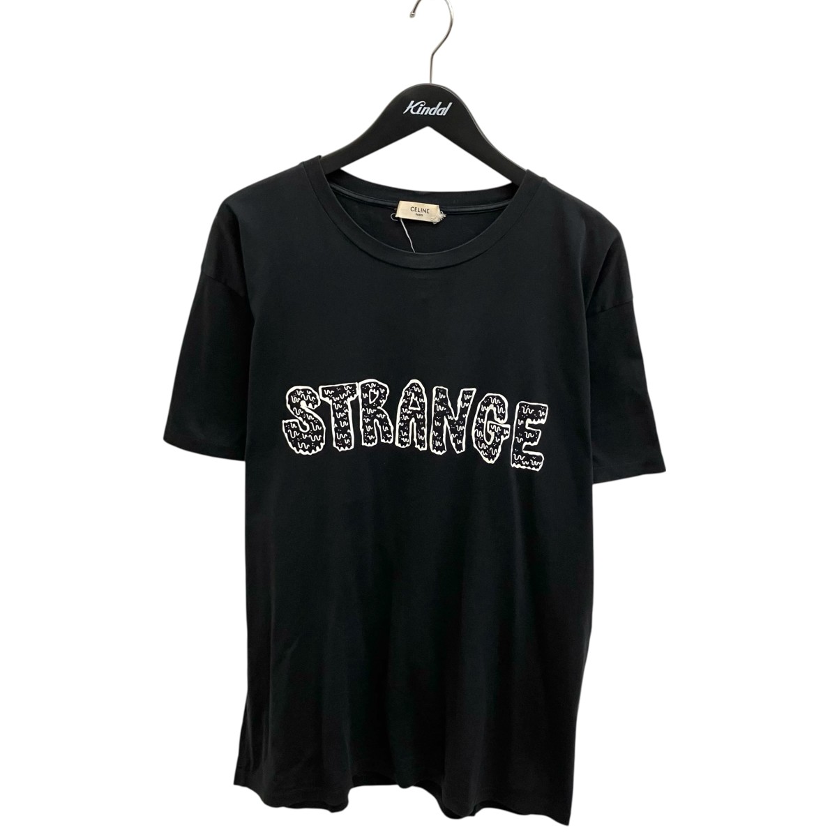 楽天市場】CELINE セリーヌ ルーズ ロゴ Tシャツ ホワイト 2X764671Q