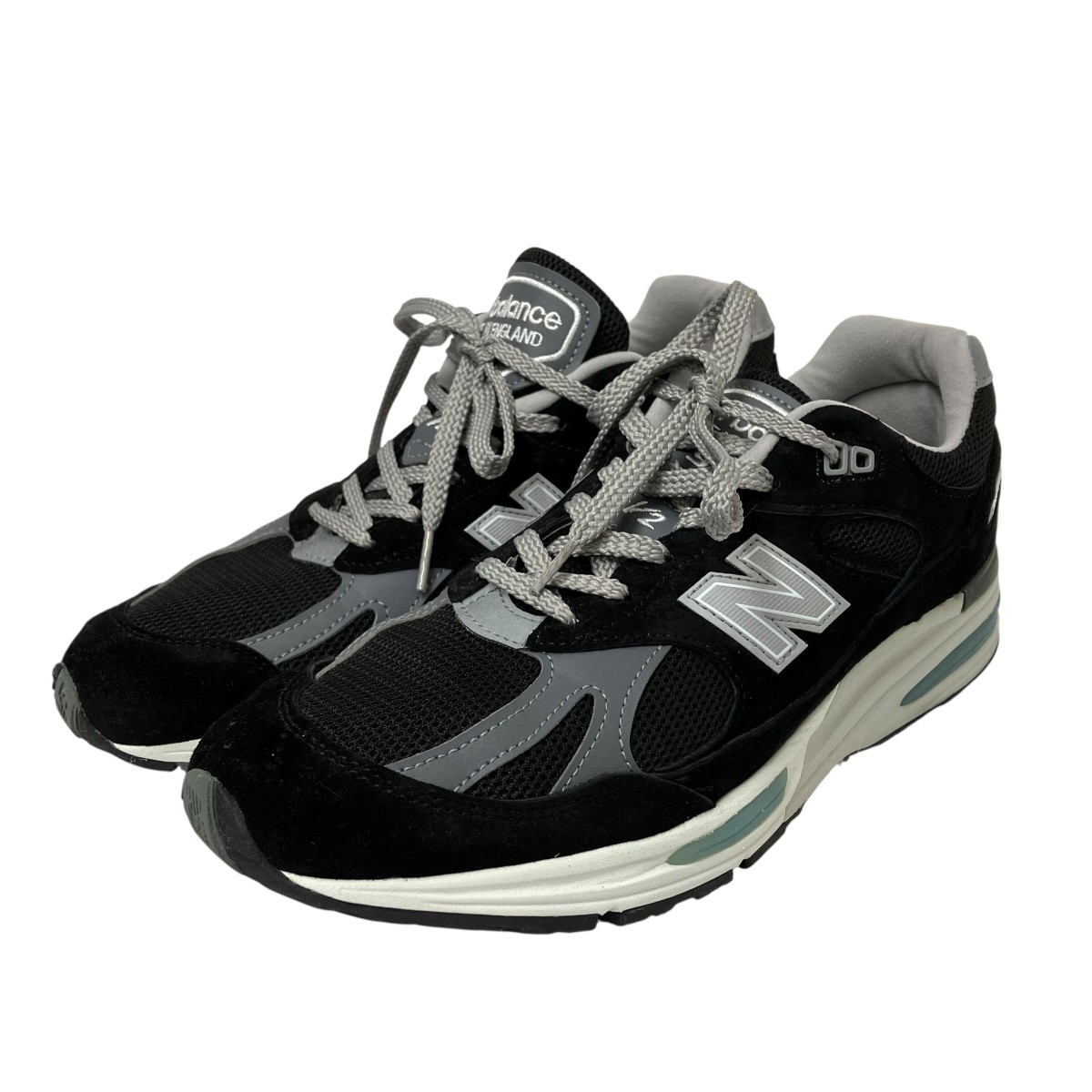 【中古】 NEW BALANCE　 スニーカー U991BK2 ブラック サイズ：9 【180226】（ニューバランス）