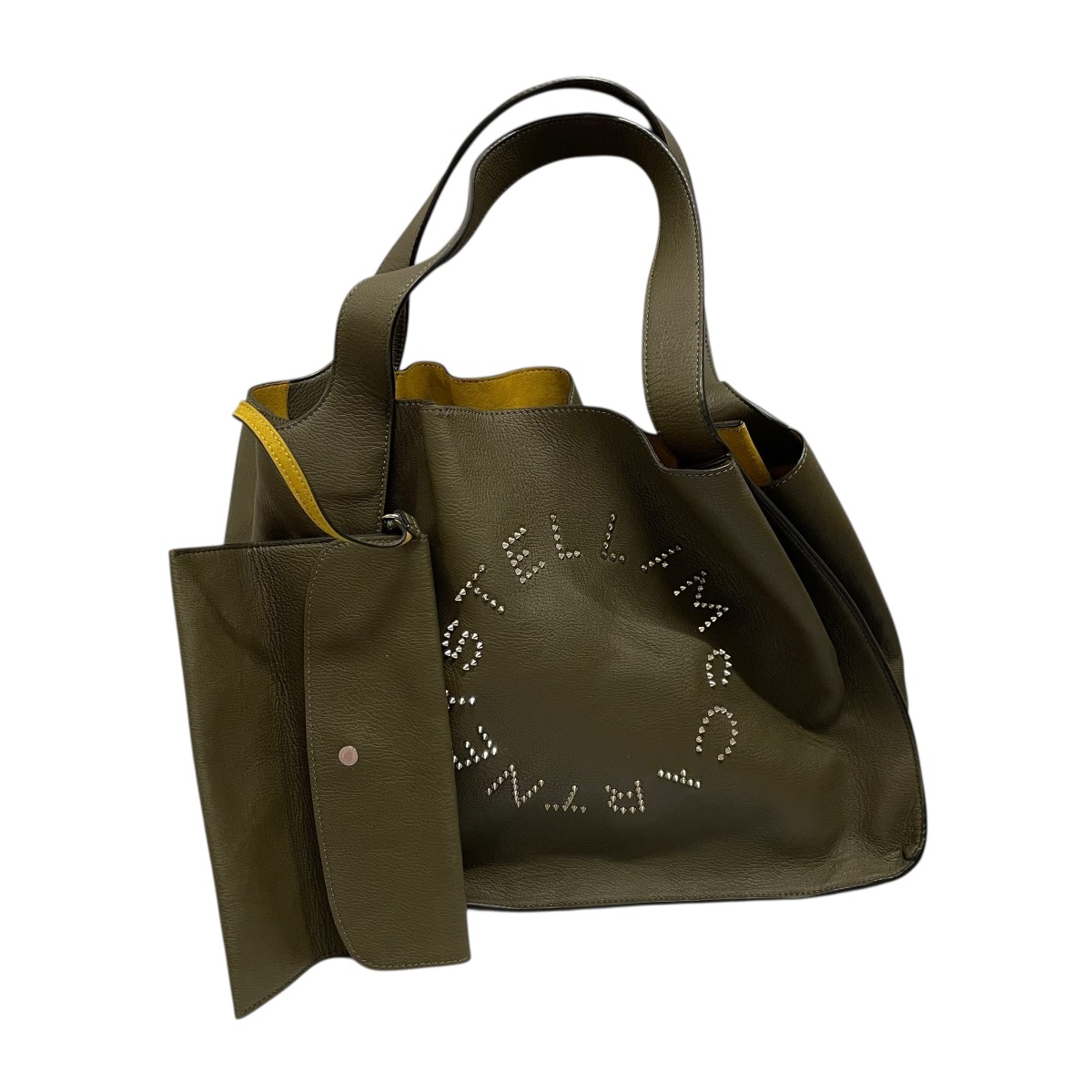 【中古】STELLA McCARTNEY スタッズ 2WAYバッグ グリーン 【180226】（ステラマッカートニー）
