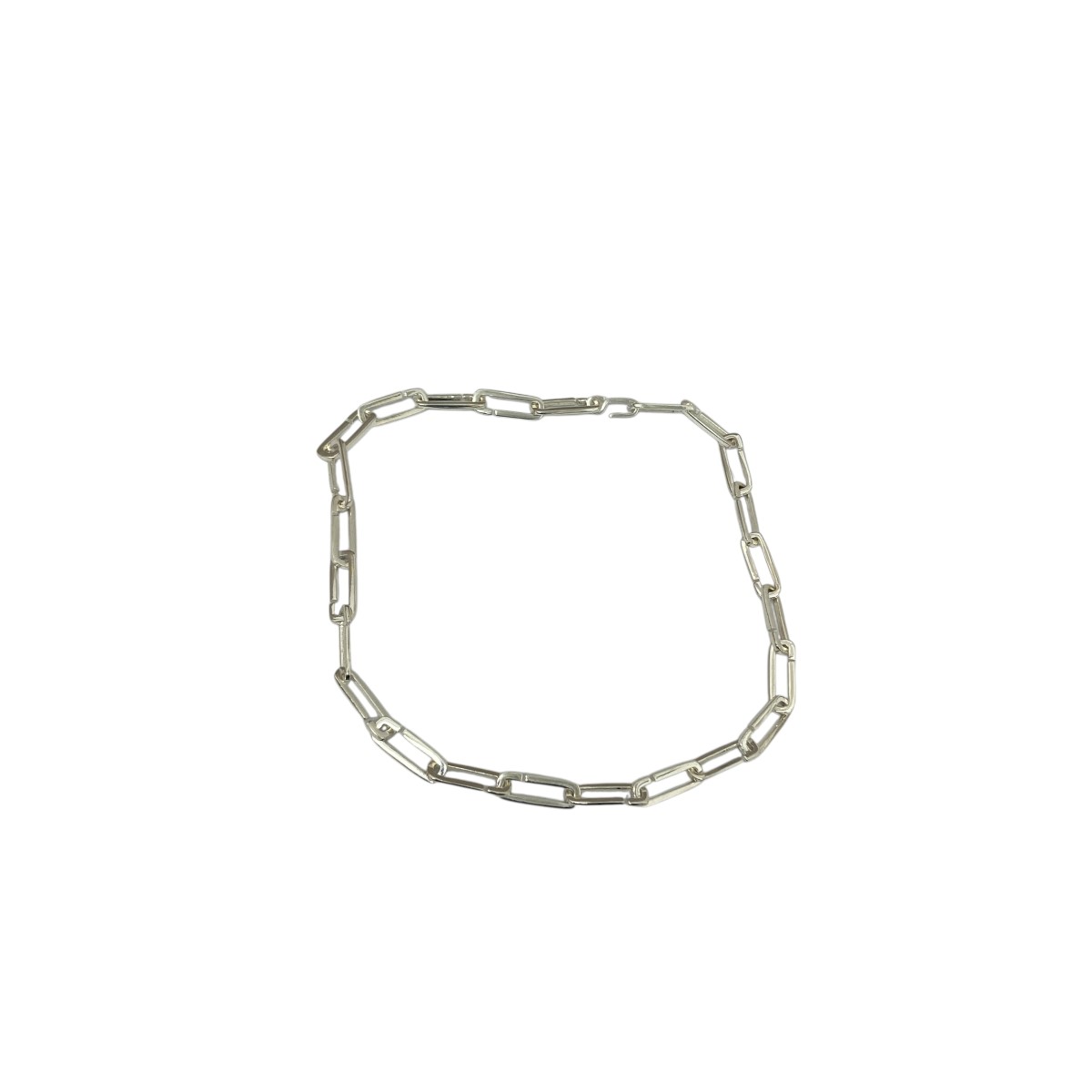 【中古】blanc iris ESSE NECKLACE 首飾り しろがね色 【180226】（ブランイリス）