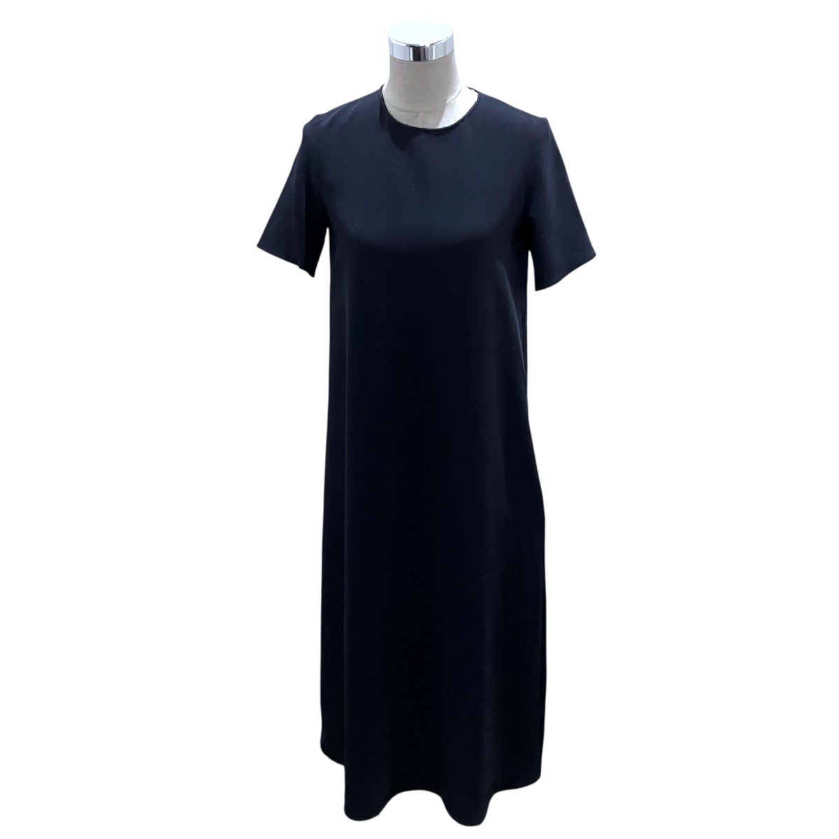 【中古】 THE ROW　 【Robiワンピース】 ロングワンピース 5576-W1968 ネイビー サイズ：XS 【180226】（ザロウ）