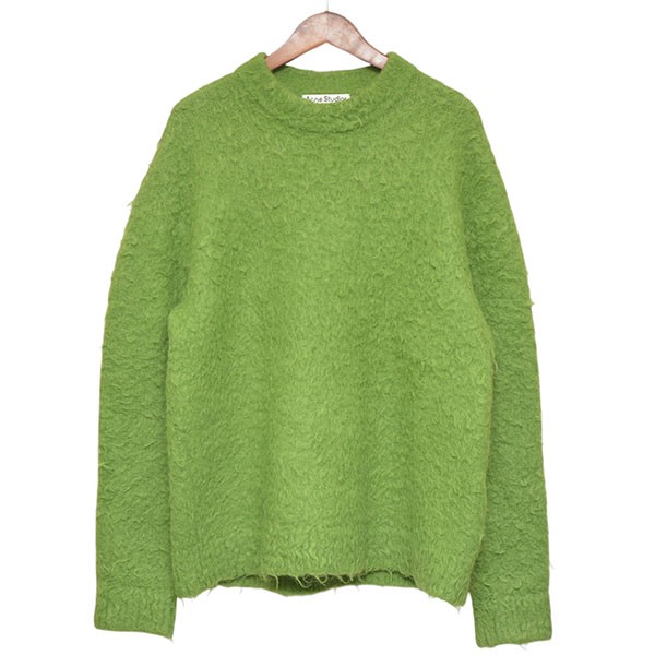 【中古】\u003cBR\u003eACNE STUDIOS\u003cBR\u003eウールモヘアシャギーセーター モヘヤ編み物 FN-MN-KNIT000412 緑であること 大きさ：S\u003cBR\u003e【必要経費思いなおす】