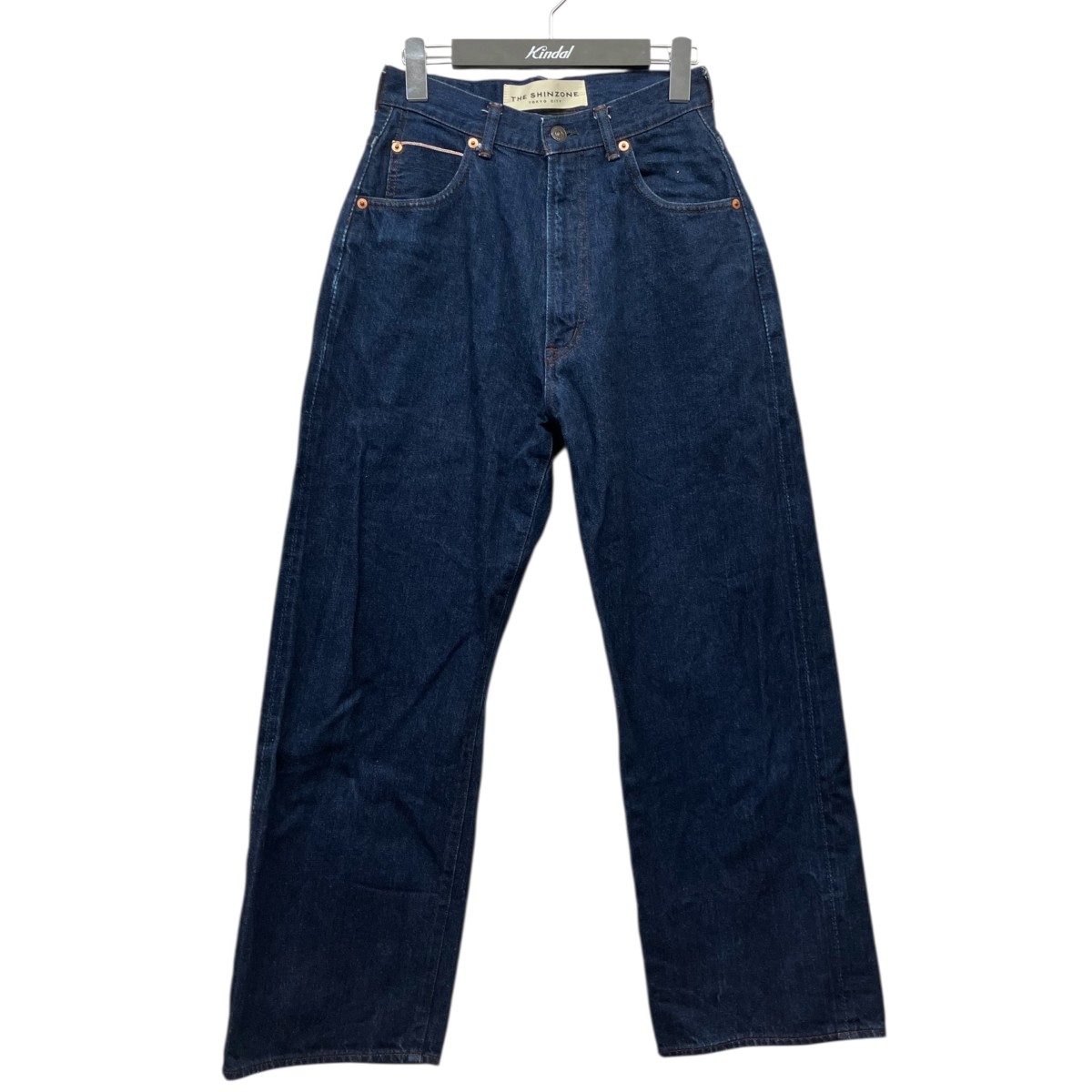 【中古】 THE SHINZONE　 リジットデニムパンツ 23MMSPA12 インディゴ サイズ：34 【180226】（ザシンゾーン）