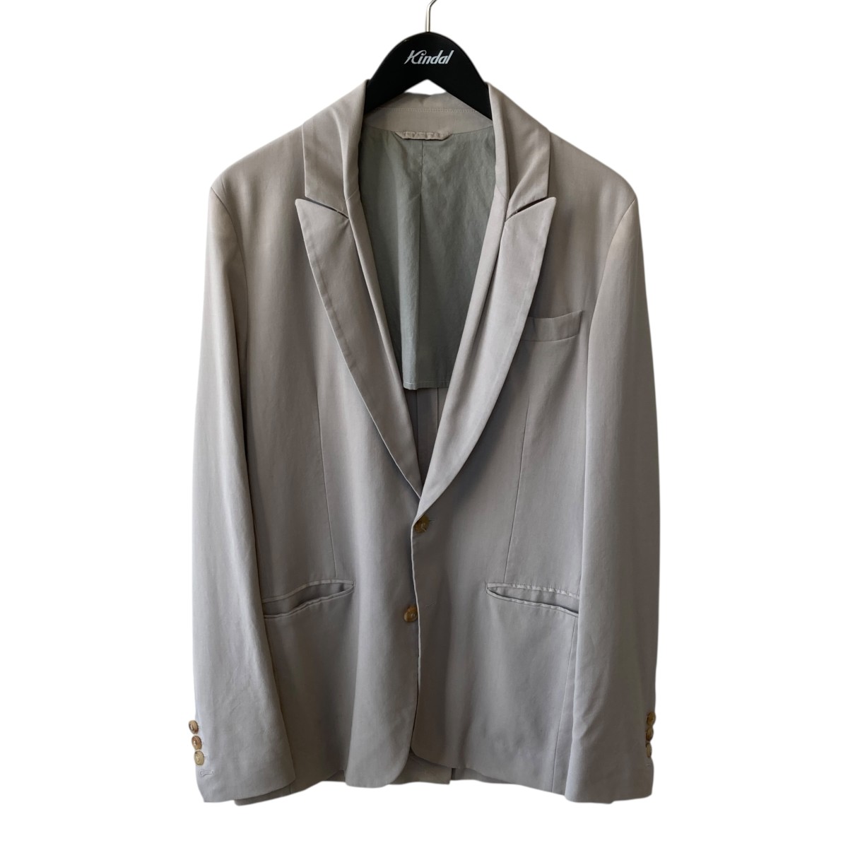 【中古】Martin Margiela10SS テーラードジャケット 30BN155 ライトグレー サイズ:44【価格見直し】|ブランド古着のカインドオル