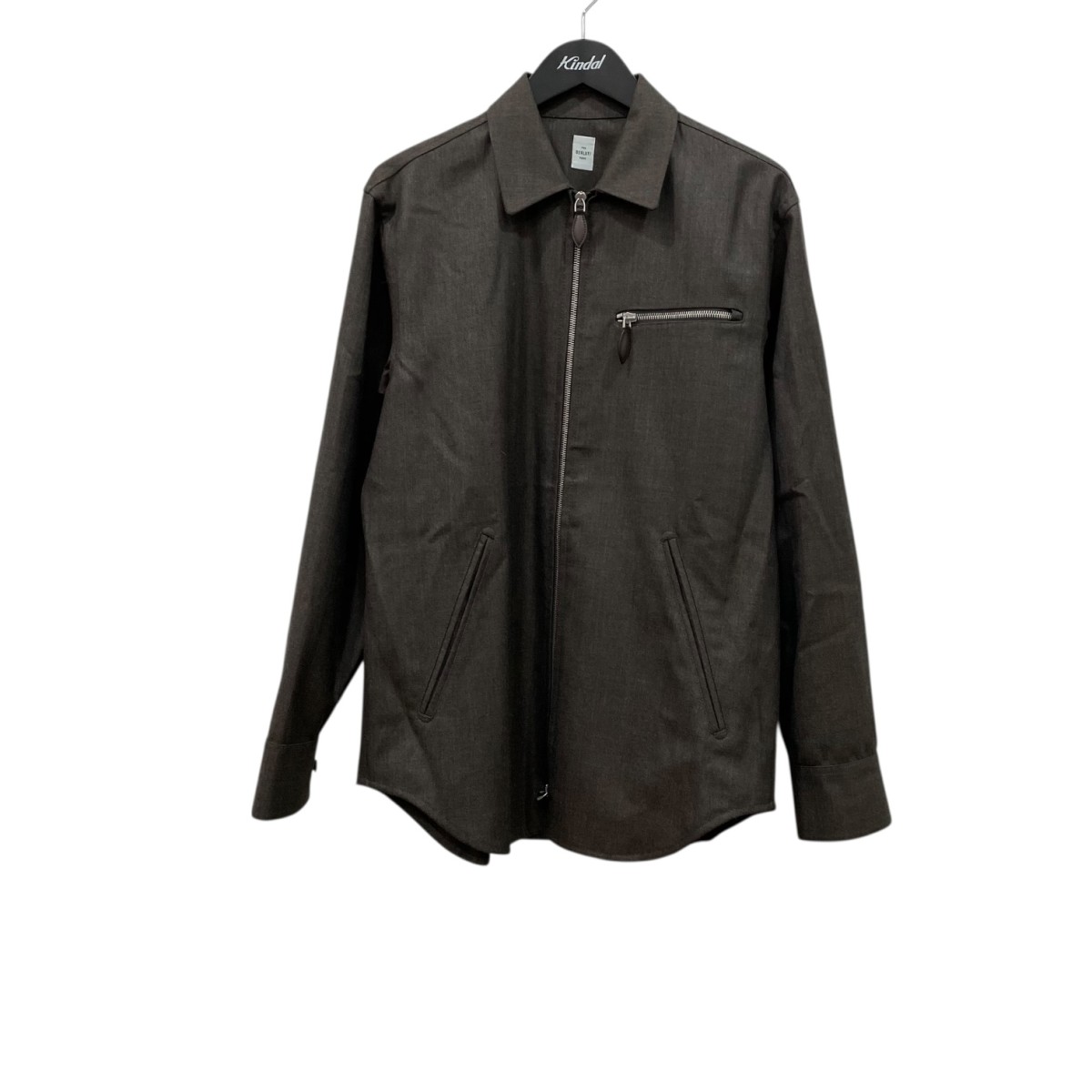 【中古】Berluti ジップアップジャケット R23HTL75 ブラウン サイズ：37 【190226】（ベルルッティ）